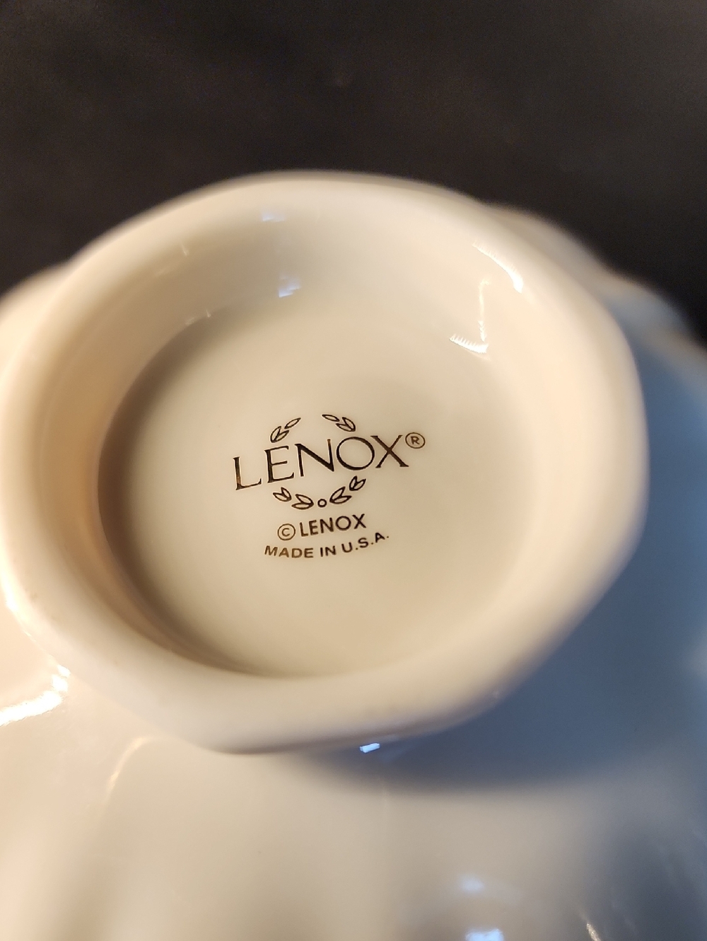 VTG Lenox Vase and Trinket Dish - 24K Gold Trim - Picture 7 of 8